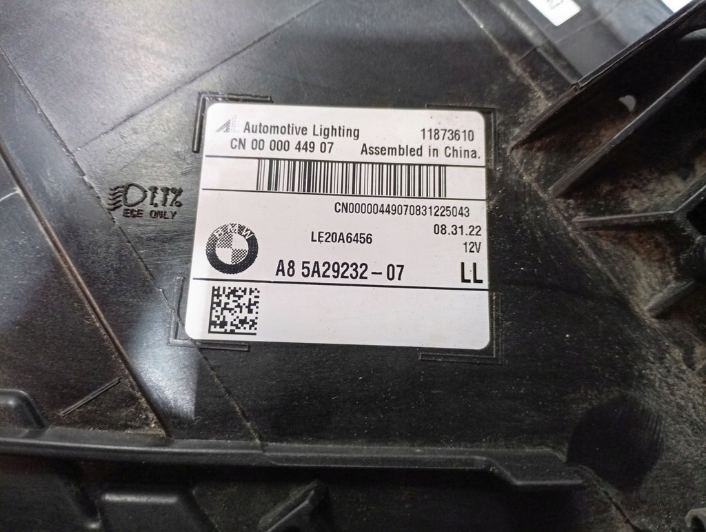 Frontscheinwerfer BMW X3 G01 G02 5A29232 LED Rechts Scheinwerfer Headlight SCH9859363510gq