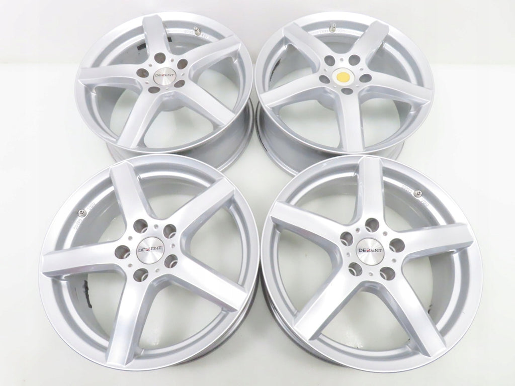 4x Alufelge 17 Zoll 7.0" 5x112 43ET Silber KBA51285 Audi I Rim Wheel FEL4540876996qc