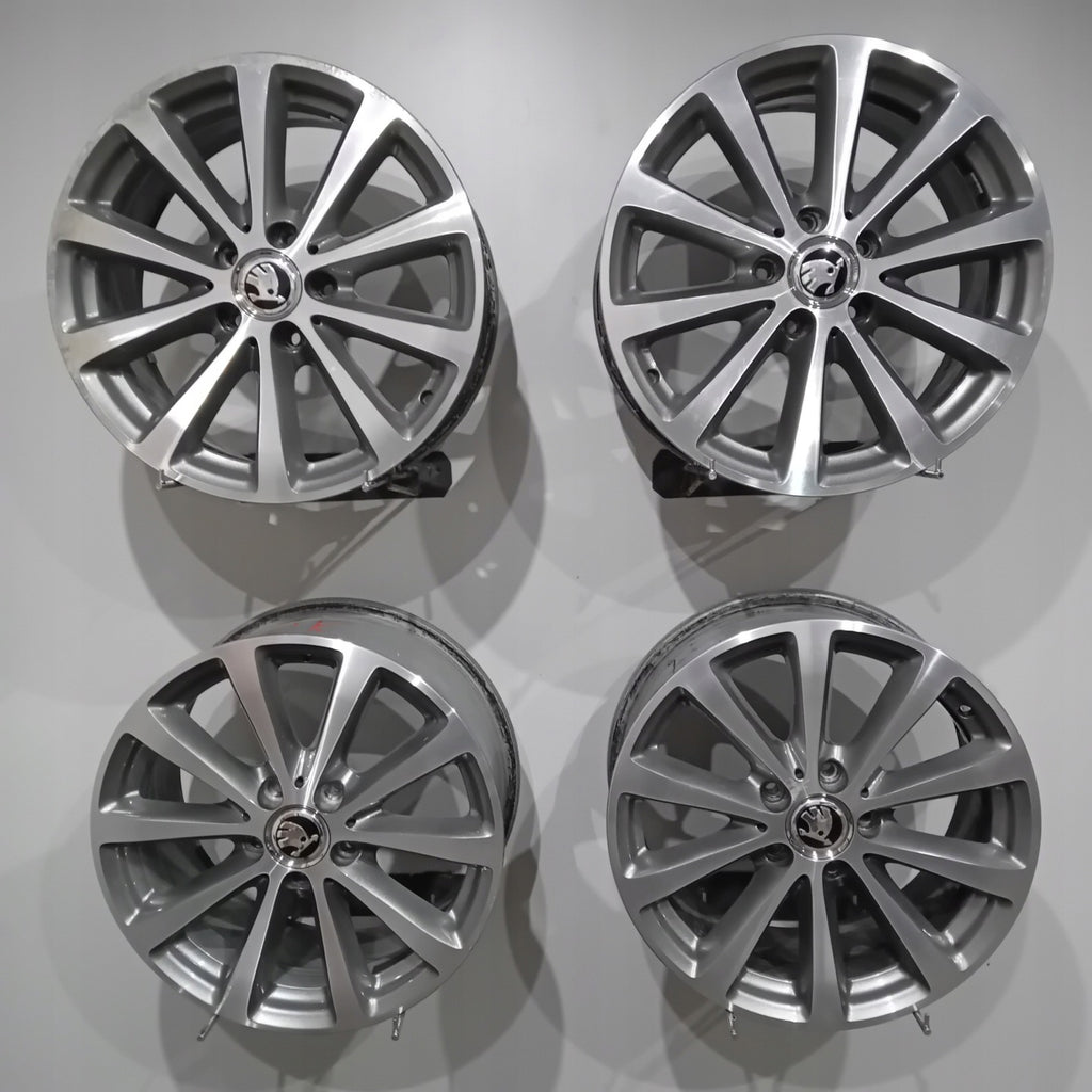 4x Alufelge 17 Zoll 7.5" 5x112 40ET A2134011300 Mercedes-Benz Superb I Rim Wheel FEL8958550885mu