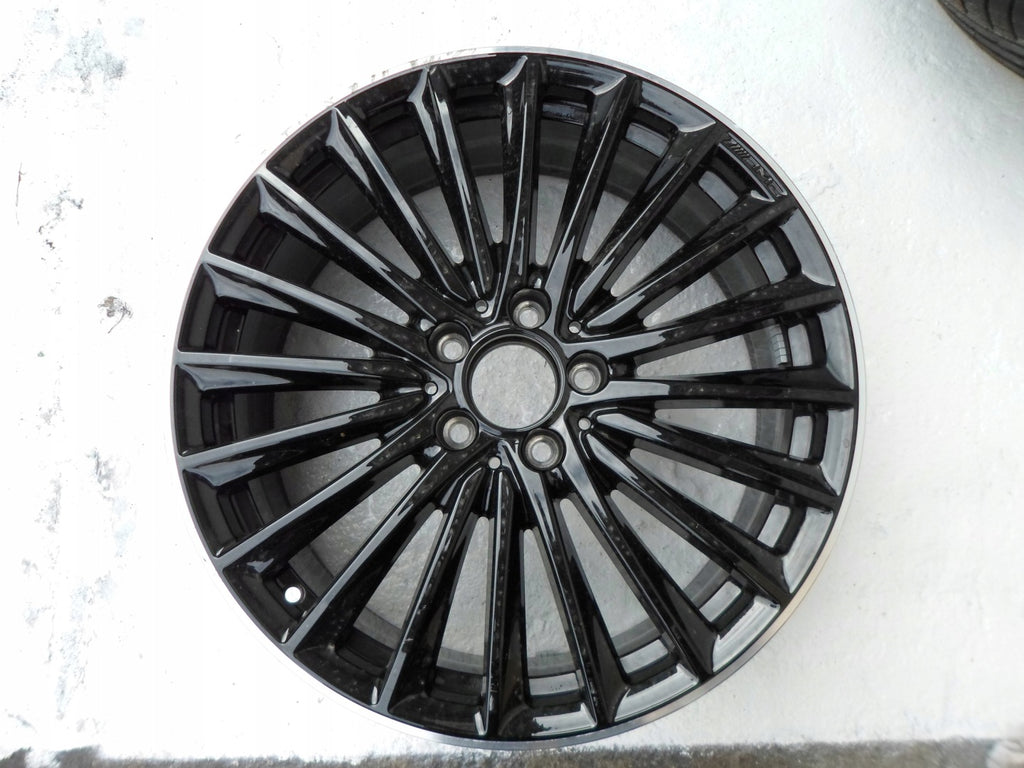 1x Alufelge 19 Zoll 7.5" 5x112 49ET Glanz Schwarz A1774011600 Mercedes-Benz Amg FEL9699112508qu