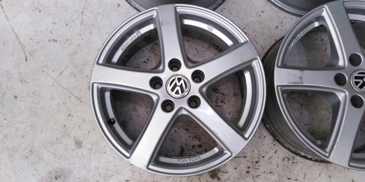 4x Alufelge 16 Zoll 6.5" 5x112 33ET KBA50920 VW Touran Rim Wheel FEL7221446379gq