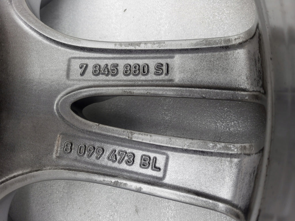 1x Alufelge 18 Zoll 8.0" 5x120 34ET Glanz Silber 7845880 BMW 3 F30 F31 Rim Wheel FEL4893911108jr