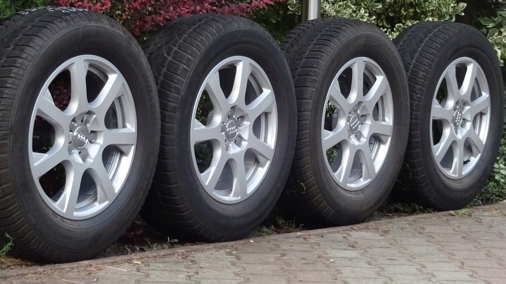 4x Alufelge 17 Zoll 7.0" 5x112 37ET Glanz Silber 8R0601025E Audi Q5 Q3 Rim Wheel FEL9548524252qn
