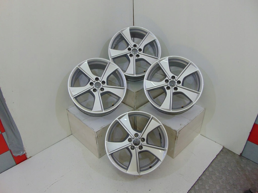 4x Alufelge 19 Zoll 8.5" 5x112 28ET Glanz Silber 4M0601025L Audi Q7 Rim Wheel FEL9924333320cb