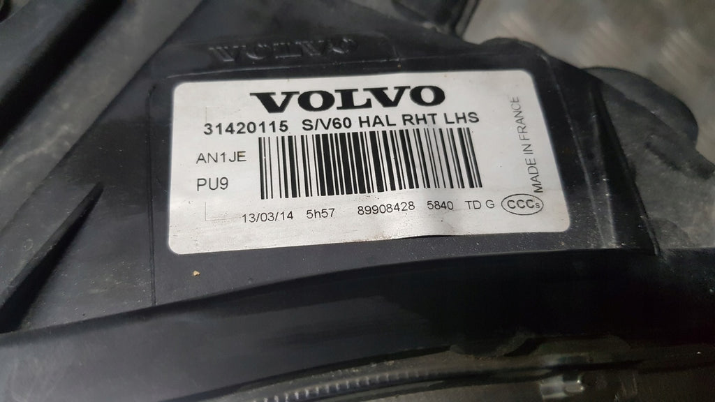 Frontscheinwerfer Volvo V60 II 31420115 Links Scheinwerfer Headlight SCH4156386479gi