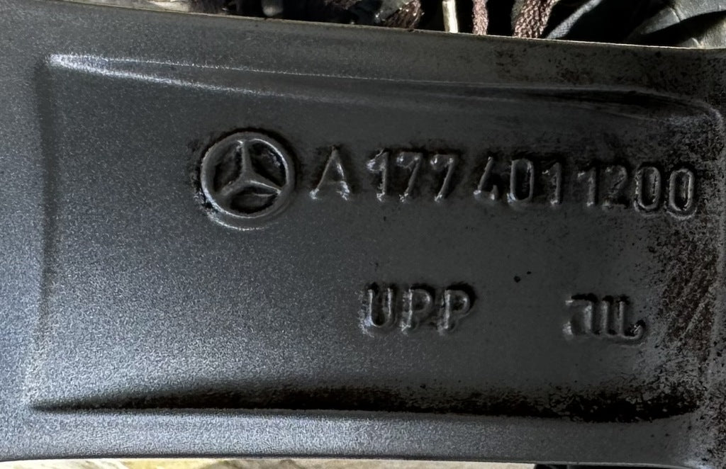 1x Alufelge 17 Zoll 6.5" 5x112 A1774011200 Mercedes-Benz Rim Wheel FEL2964665775ap