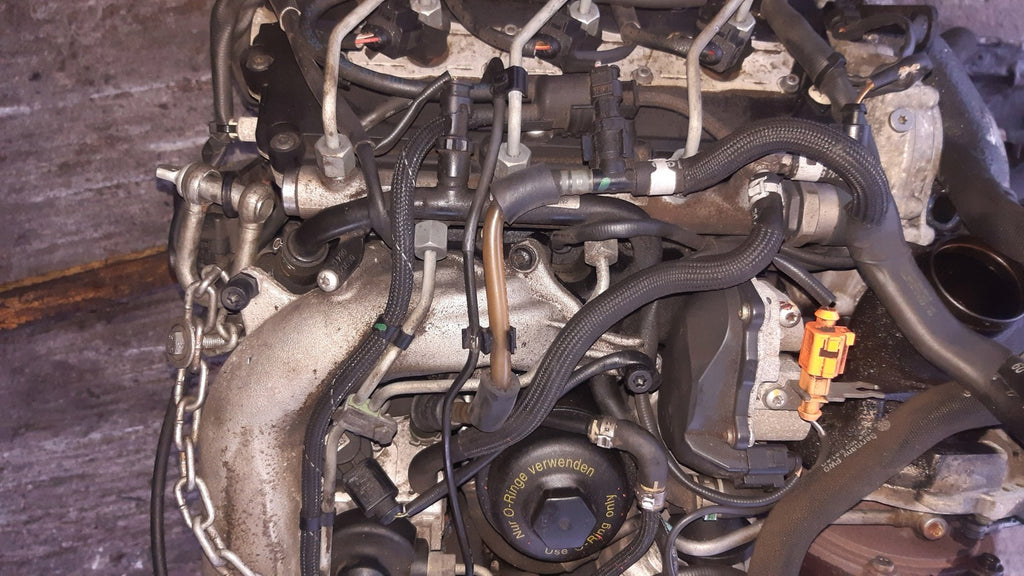 Motor Audi CAN 2.7 TDI 193TKm 2009 Diesel Engine Unkomplett
