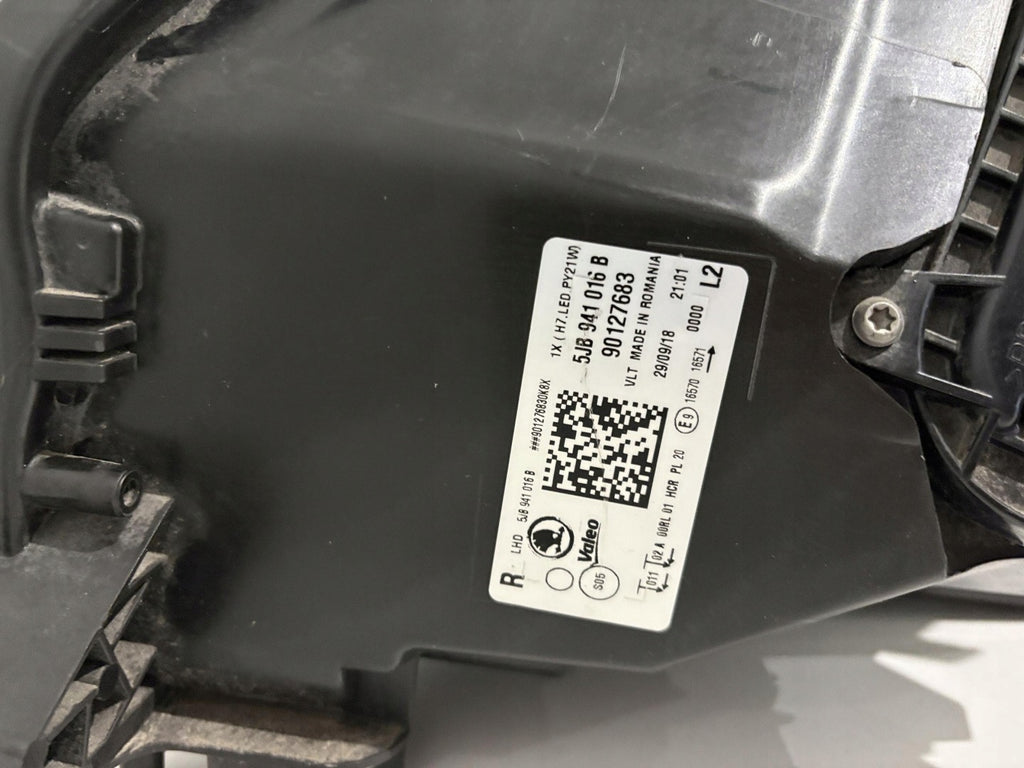 Frontscheinwerfer Skoda Rapid 5JB941016B Rechts Scheinwerfer Headlight SCH8016661165gy