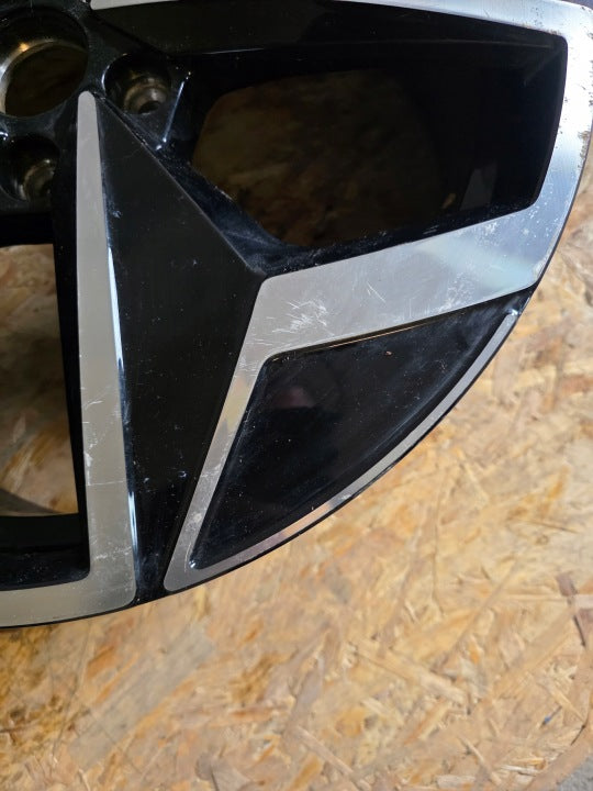 1x Alufelge 18 Zoll 7.5" 5x112 50ET Glanz Schwarz 10A601025H VW I Rim Wheel FEL7427320485bw