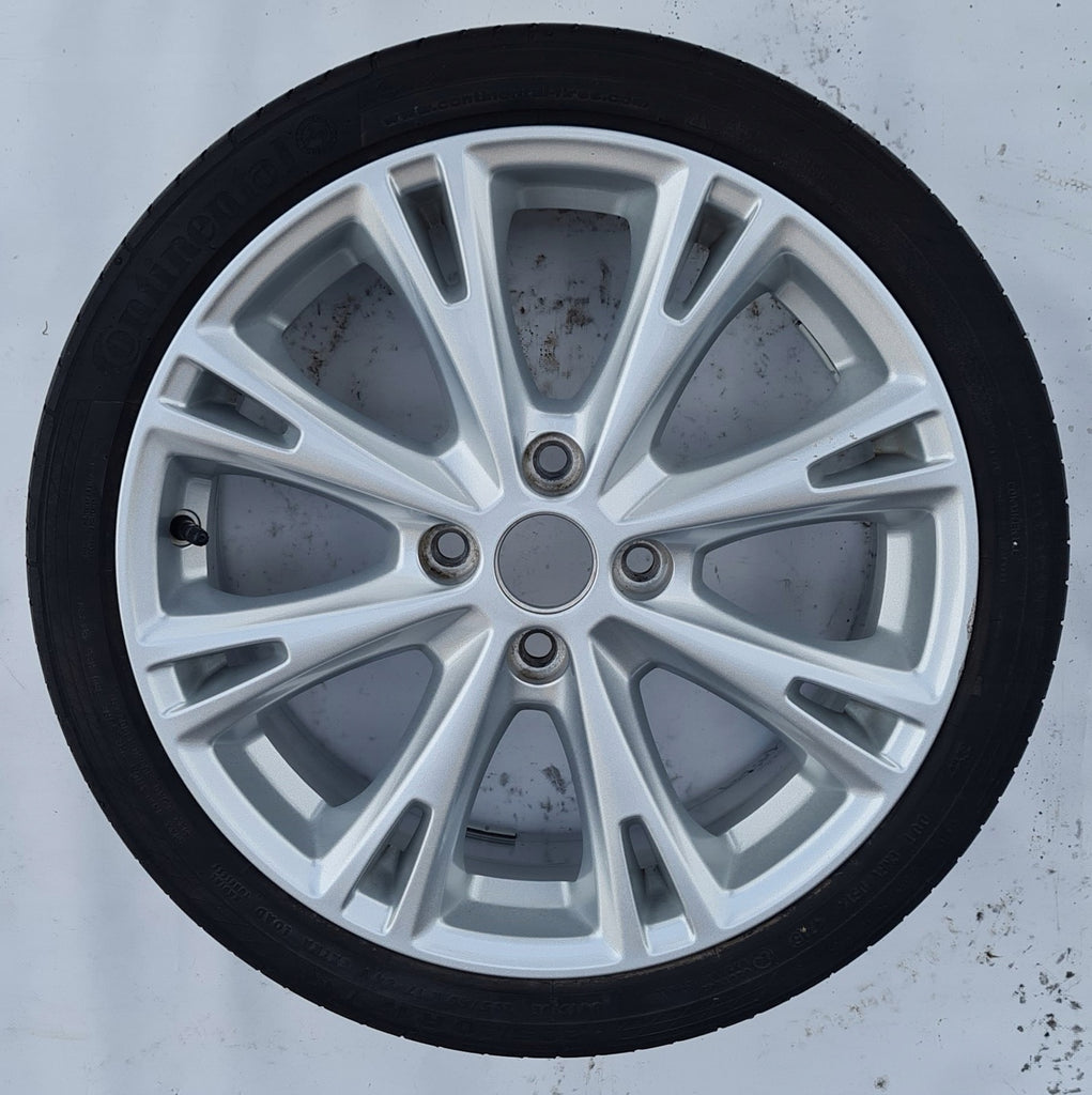 1x Alufelge 17 Zoll 7.0" 4x108 47,5ET Glanz Silber C1BC-MA Ford Fiesta Rim Wheel