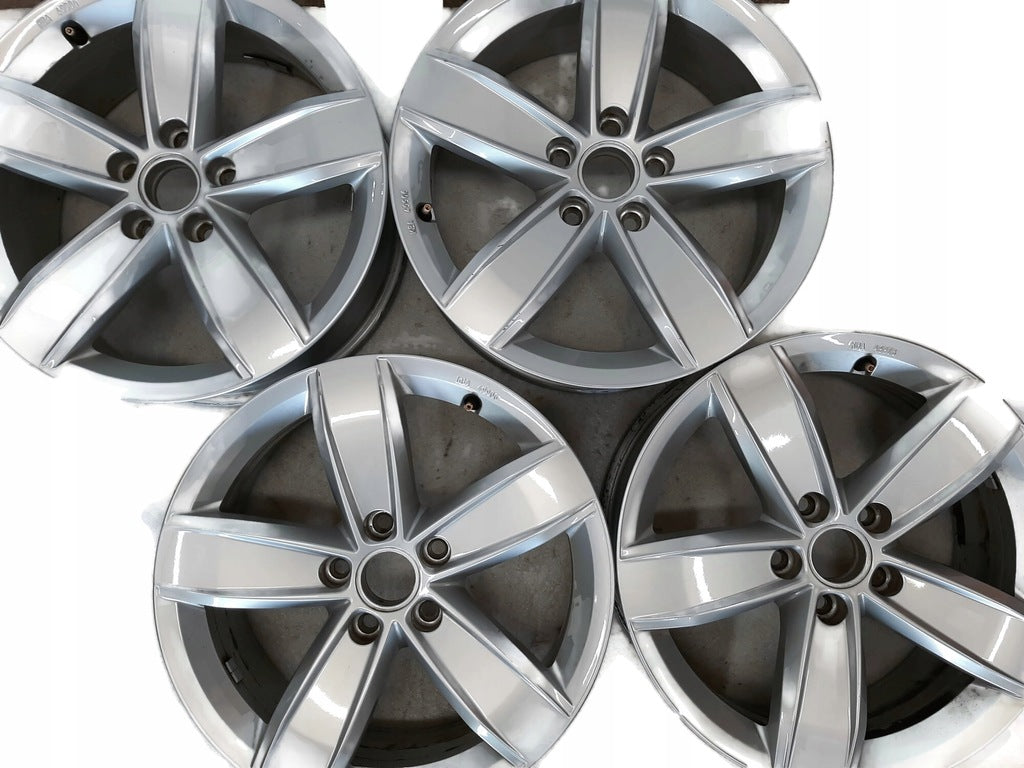 4x Alufelge 17 Zoll 6.5" 5x112 38ET Glanz Silber 5NA071497 VW Passat Tiguan FEL3746175827dc