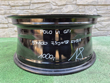 Laden Sie das Bild in den Galerie-Viewer, 1x Alufelge 18 Zoll 5x100 2G0601025AS VW Polo Rim Wheel FEL8259361107wp