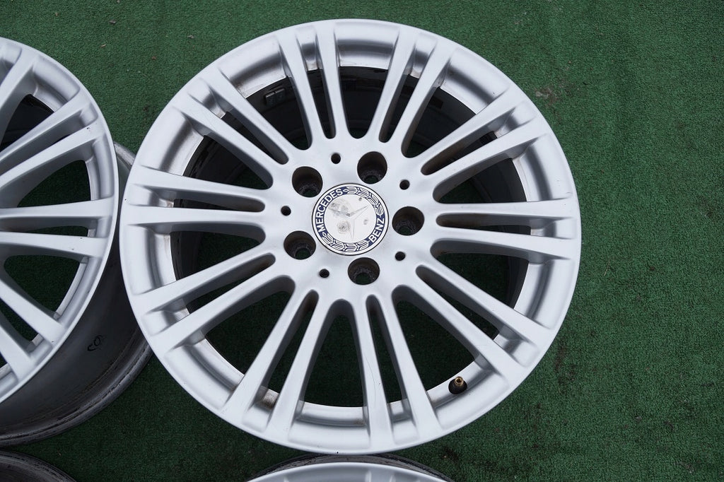 4x Alufelge 16 Zoll 7.5" 5x112 45 5ET Matt Silber A2124010702 Mercedes-Benz W212 FEL4904026062vn