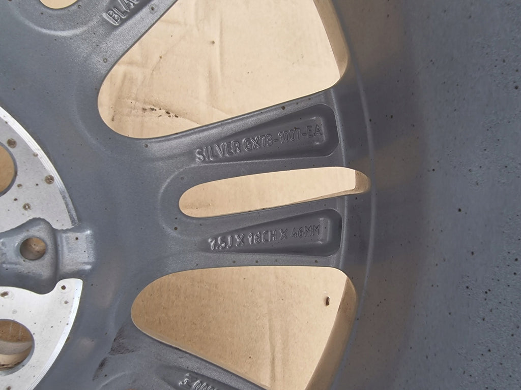 1x Alufelge 18 Zoll 7.5" 5x108 46ET Glanz Silber GX73-1007-EA Jaguar Xe FEL3691838575rp