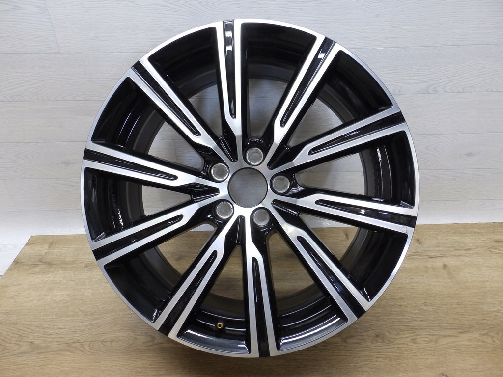 1x Alufelge 19 Zoll 7.5" 5x108 50 5ET Glanz Schwarz 31423852 Volvo Xc60 Ii