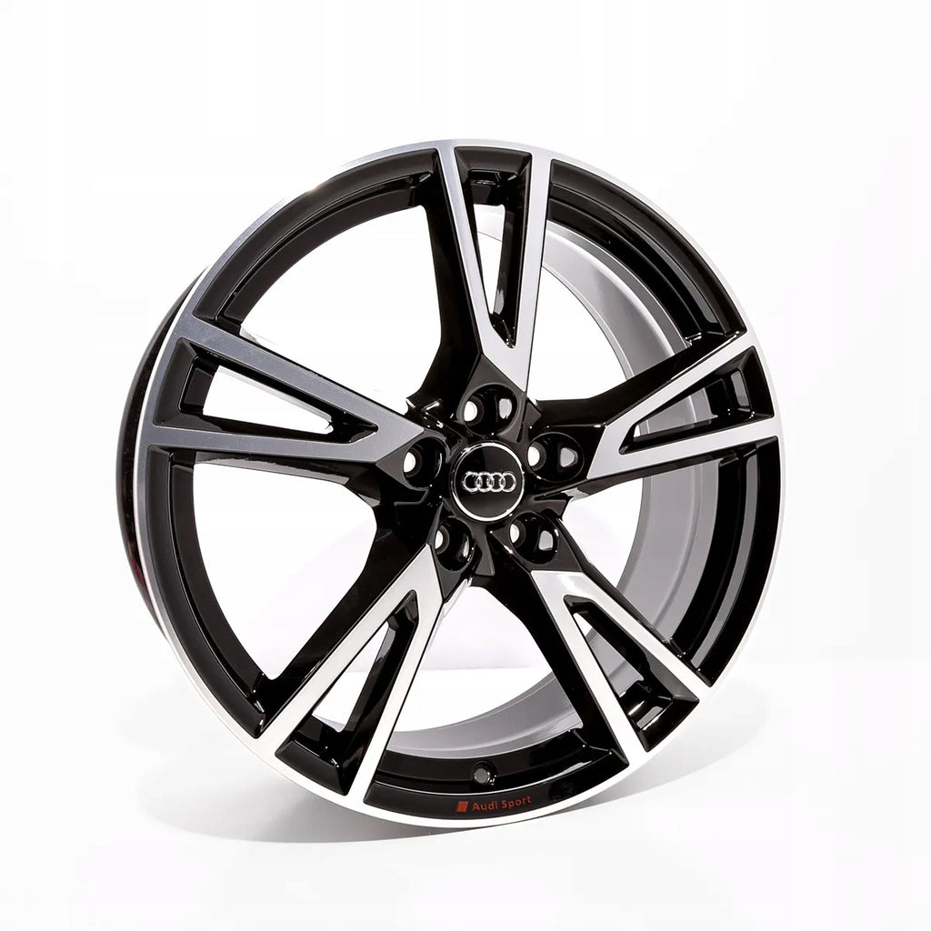 4x Alufelge 19 Zoll 8.0" 5x112 39ET Glanz Schwarz 80A601025R Audi Rim Wheel FEL7409123266vo