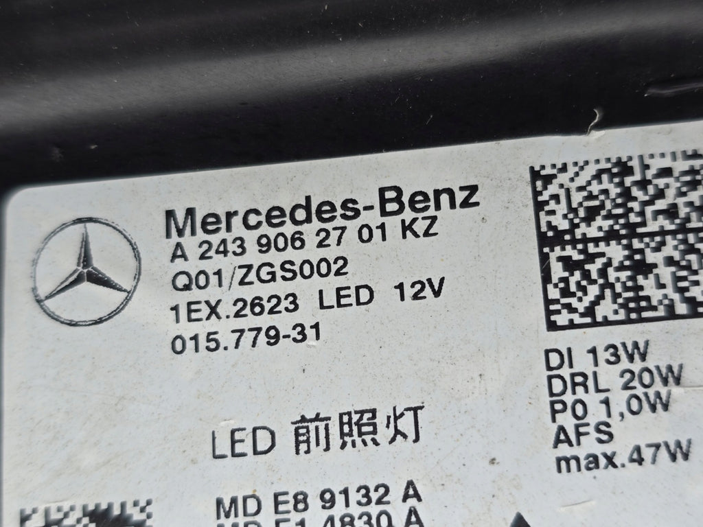 Frontscheinwerfer Mercedes-Benz Eqa Eqb A2439062701KZ Links Headlight SCH9989731888fo