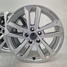 Laden Sie das Bild in den Galerie-Viewer, 4x Alufelge 17 Zoll 6.5" 5x112 43ET Glanz Silber 8Y0601025L Audi Rim Wheel FEL8848203056br