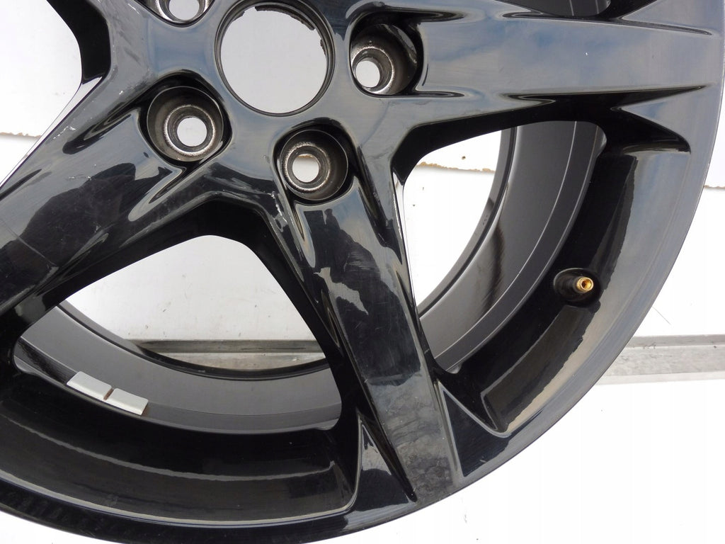 1x Alufelge 18 Zoll 8.0" 5x108 55ET Glanz Schwarz Ford Focus Rim Wheel FEL6877969762ik