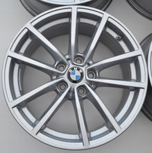 Laden Sie das Bild in den Galerie-Viewer, 4x Alufelge 17 Zoll 7.5" 5x112 30ET Glanz Silber 6883520 BMW G22 Rim Wheel FEL1909180442fu