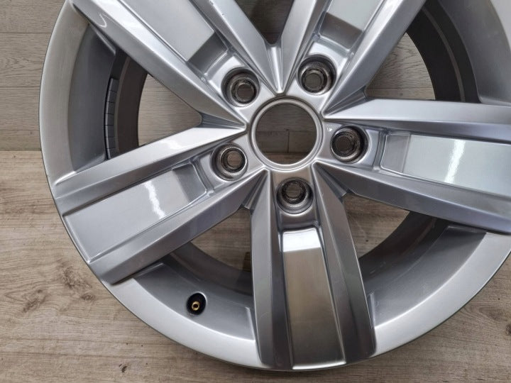 1x Alufelge 17 Zoll 7.0" 5x120 55ET Glanz Silber 7E0601025P VW Multivan FEL6221136681km