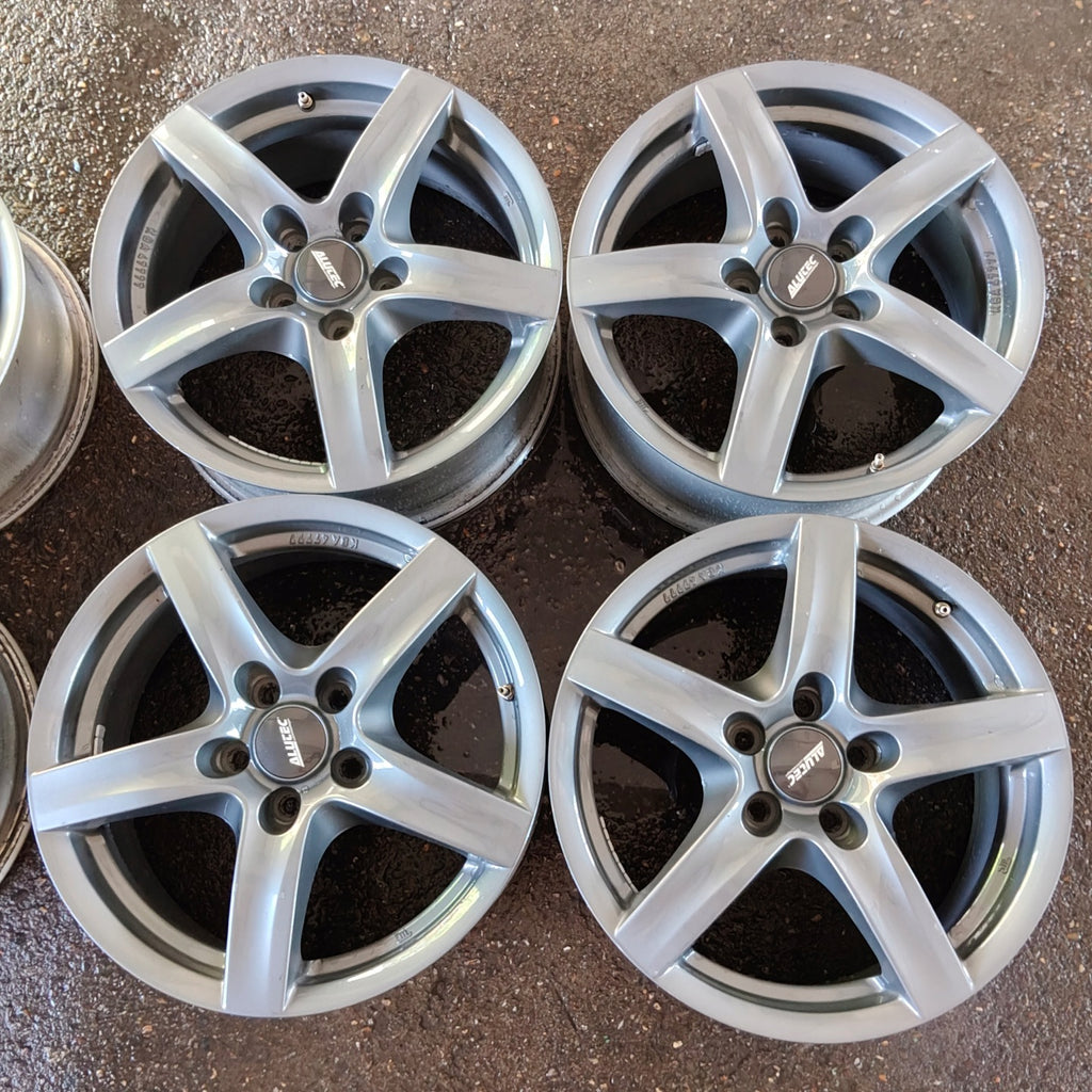 4x Alufelge 17 Zoll 7.5" 5x112 48ET Glanz Grau KBA47777 Audi I Rim Wheel FEL1848737926bd