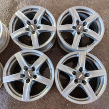 Laden Sie das Bild in den Galerie-Viewer, 4x Alufelge 17 Zoll 7.5" 5x112 48ET Glanz Grau KBA47777 Audi I Rim Wheel FEL1848737926bd