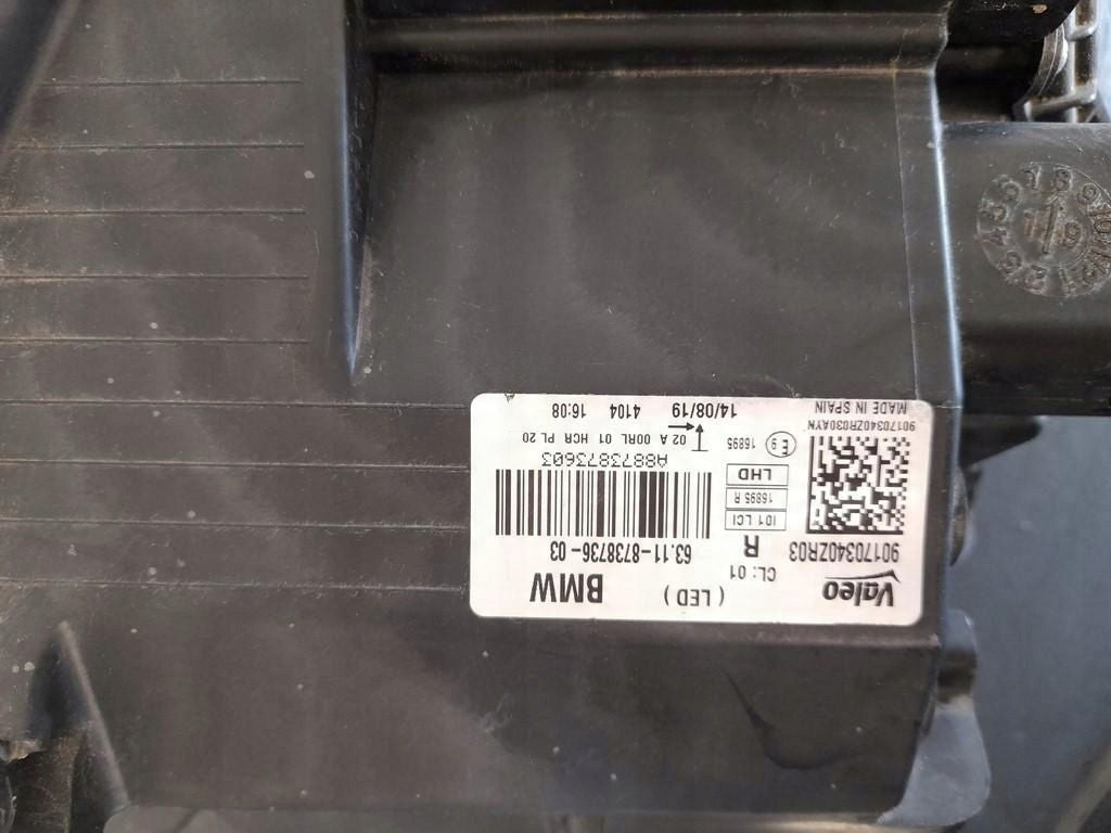 Frontscheinwerfer BMW I3 8738736-03 Vorderseite Scheinwerfer Headlight SCH2439683707oq