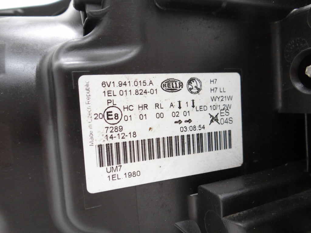 Frontscheinwerfer Skoda Fabia III 6V1941015A LED Links Scheinwerfer Headlight SCH8187820388td