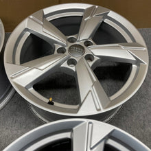 Load image into Gallery viewer, 4x Alufelge 18 Zoll 8.0" 5x112 39ET Glanz Silber 4K0601025D Audi A6 C8 Rim Wheel FEL5508268711ta