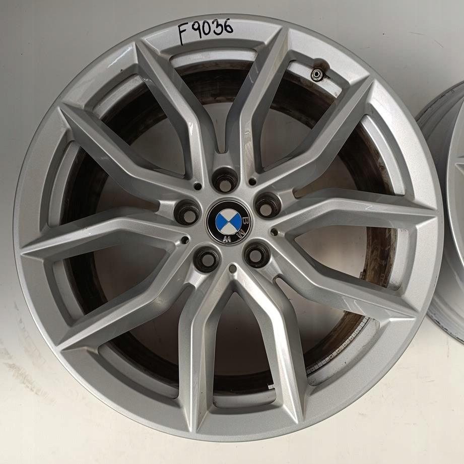 4x Alufelge 19 Zoll 9.0" 5x112 38ET Glanz Silber 6880685 BMW X5 G05 G06 FEL6212469517bc