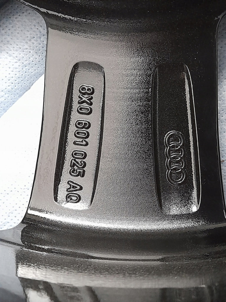 1x Alufelge 15 Zoll 6.5" 5x100 34ET Glanz Silber 8X0601025AQ Audi Rim Wheel FEL3118216848ae