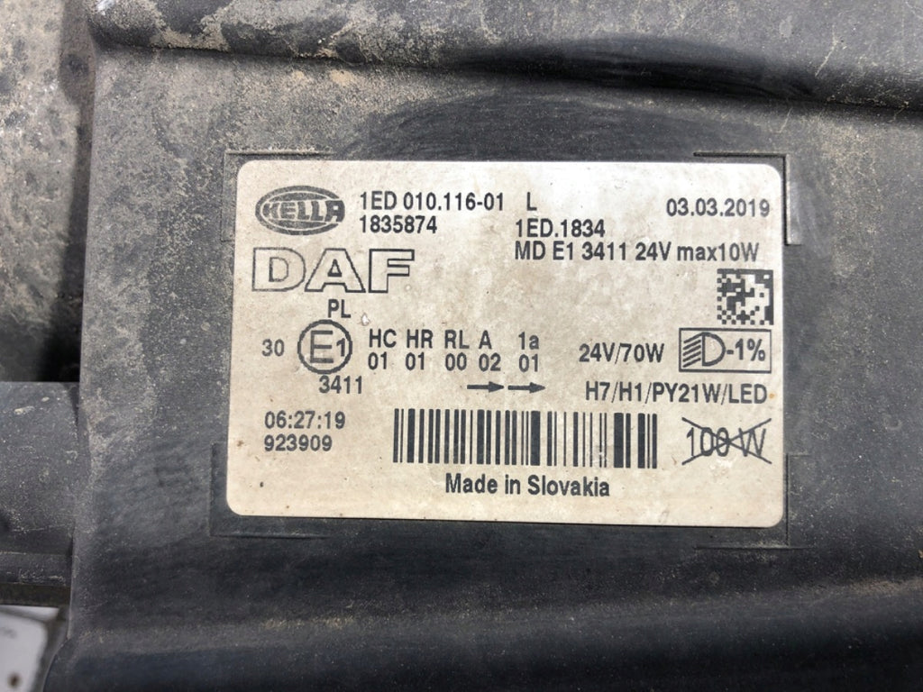 Frontscheinwerfer Daf 1ED010116-01 Links Scheinwerfer Headlight SCH1528113470pl