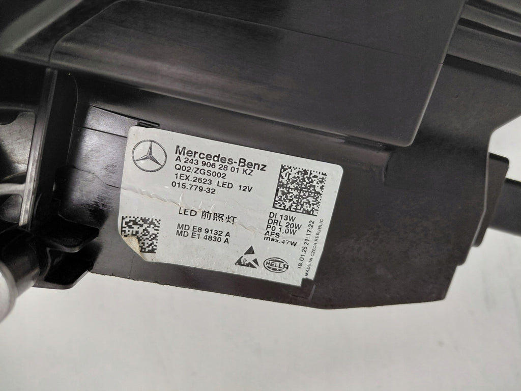 Frontscheinwerfer Mercedes-Benz Eqa A2439062801 A2439060100 Full LED Ein Satz SCH4448286784kv