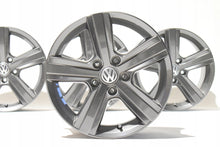 Load image into Gallery viewer, 4x Alufelge 16 Zoll 6.5" 5x112 46ET Glanz Grau 5G0601025BP VW Touran Jetta FEL6423420275at