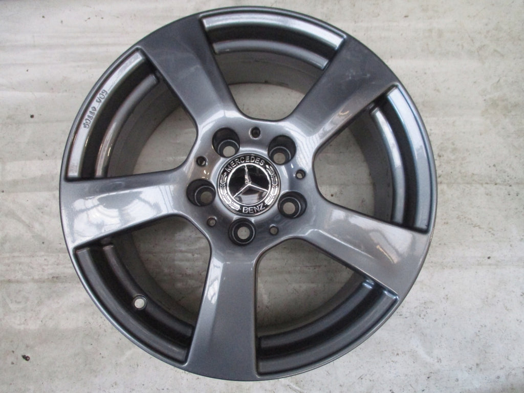 4x Alufelge 16 Zoll 7.5" 5x112 45 5ET Glanz Silber Mercedes-Benz Rim Wheel FEL3747626295je