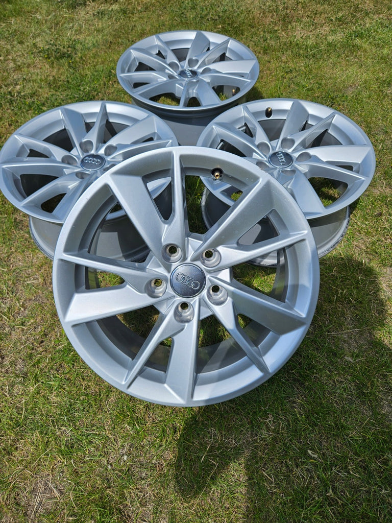 4x Alufelge 16 Zoll 7.0" 5x112 35ET Glanz Silber 8W0601025B Audi A4 Rim Wheel FEL6317133558sb