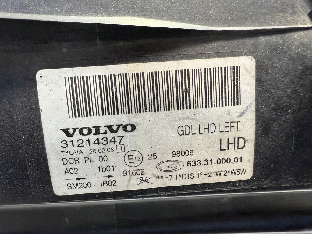 Frontscheinwerfer Volvo V70 S80 31214347 Xenon Ein Stück (Rechts oder Links) SCH9927915188ku