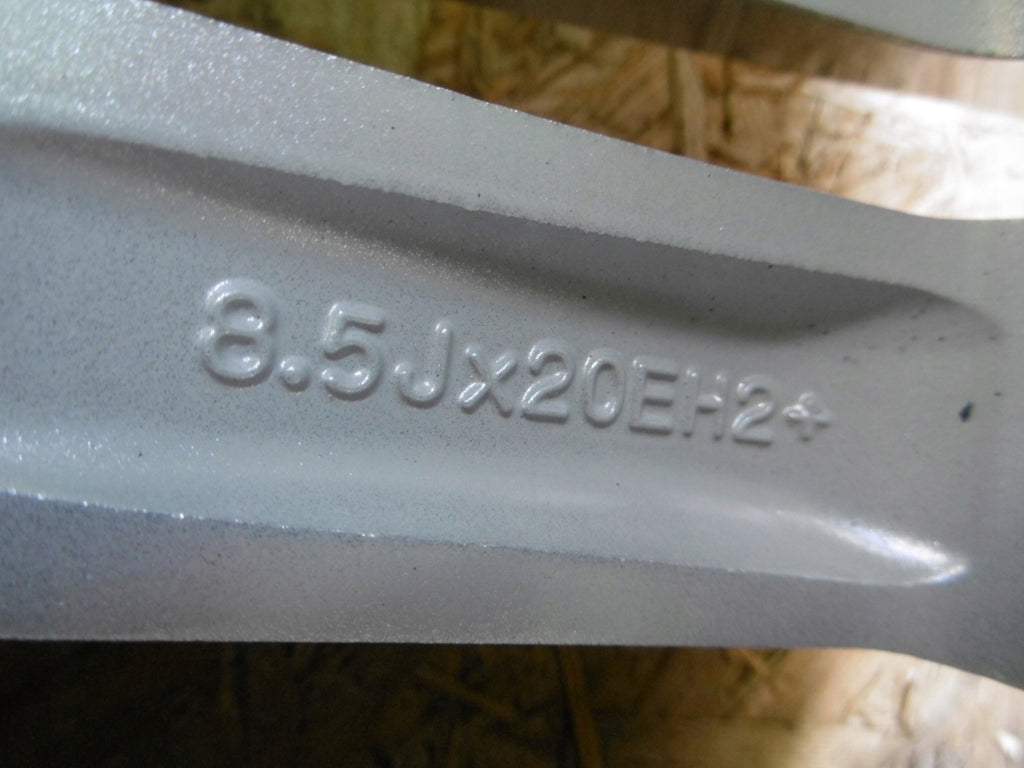 1x Alufelge 20 Zoll 8.5" 5x120 47ET Glanz Silber HY32-1007-RA Land Rover FEL5461839676of