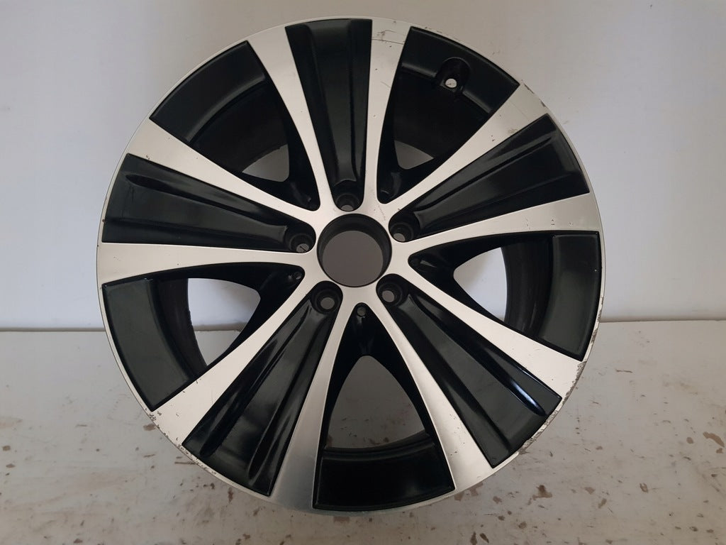 1x Alufelge 18 Zoll 9.0" 5x112 52 5ET Schwarz A2134015500 Mercedes-Benz W213 FEL3609703722gr