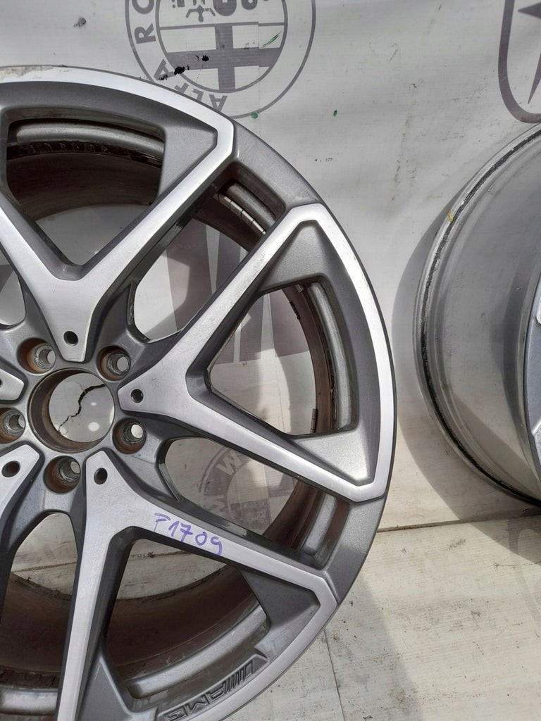 1x Alufelge 20 Zoll 10.0" 5x112 Mercedes-Benz Glc C253 X253 Rim Wheel FEL1839632182si