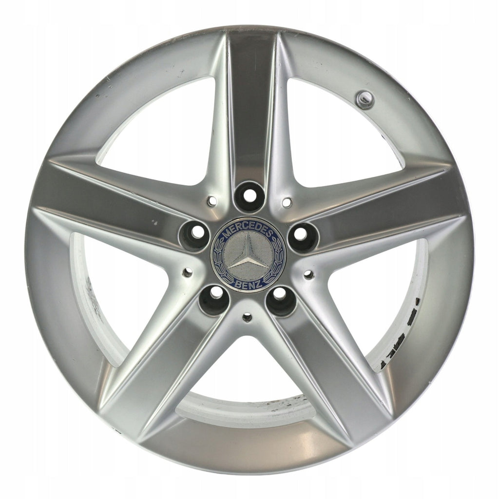 1x Alufelge 16 Zoll 8.0" 5x112 A1714013402 Mercedes-Benz Slk R171 Rim Wheel FEL3823000325ym