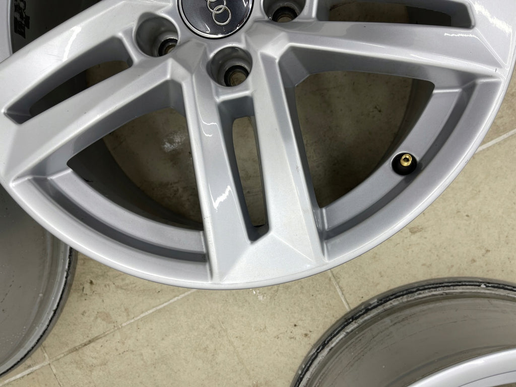 4x Alufelge 17 Zoll 7.0" 5x112 42ET Glanz Silber 8W0601025P Audi B9 Rim Wheel FEL8704660310tb