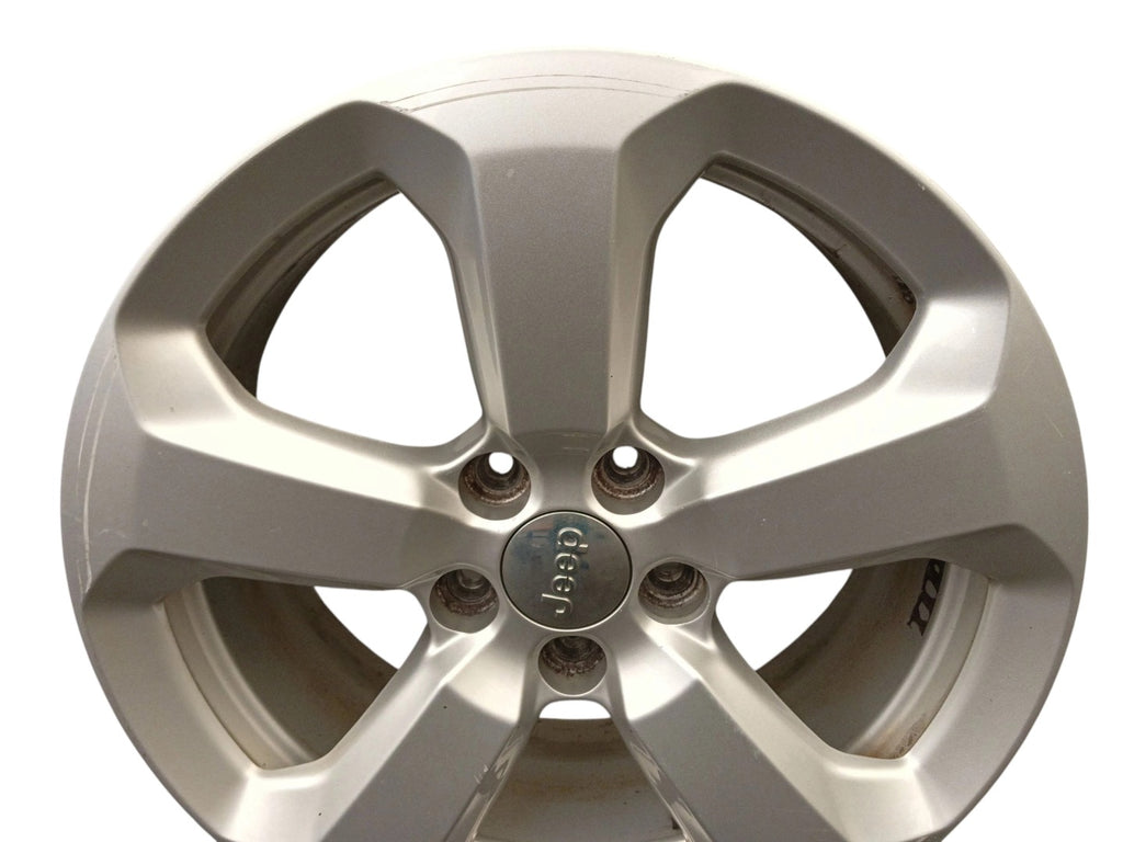 1x Alufelge 17 Zoll 7.0" 5x110 40ET Matt Silber 6KE81 Jeep Compass Rim Wheel FEL7656124459jl