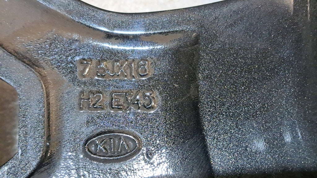 1x Alufelge 18 Zoll 7.5" 5x114.3 45ET 52910-J78C0 Kia Xceed Rim Wheel