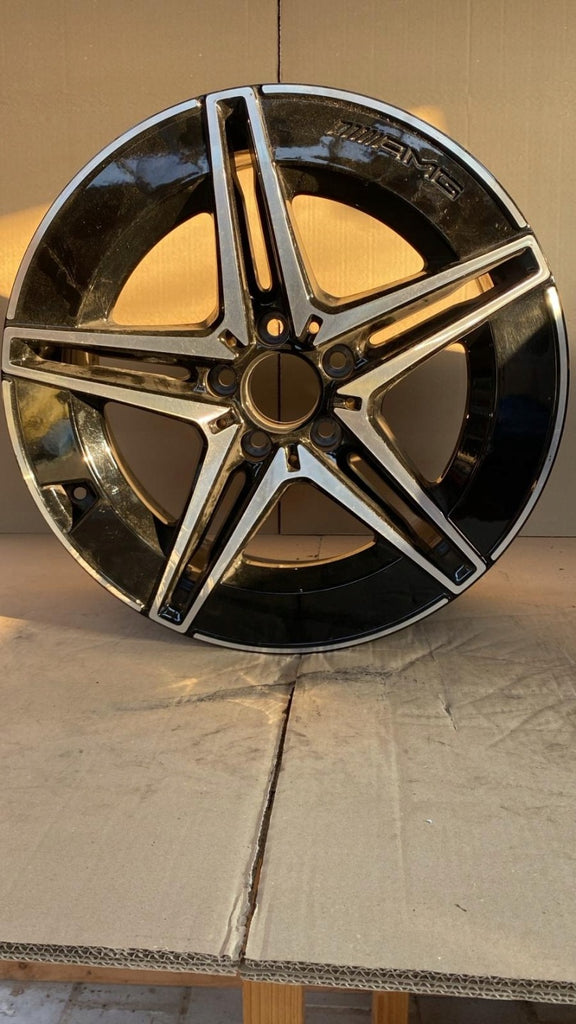 1x Alufelge 18 Zoll 8.5" 5x112 52ET Glanz Schwarz A2064011800 Mercedes-Benz W206 FEL3593894599bc