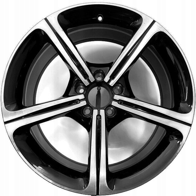 1x Alufelge 19 Zoll 8.0" 5x112 33ET Glanz Schwarz A2574011000 Mercedes-Benz Cls