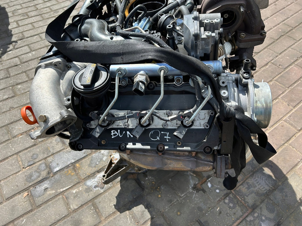 Motor Audi VW Q7 Touareg BUN 3.0 TDI 211PS 155kW 179TKm Diesel Engine Unkomplett