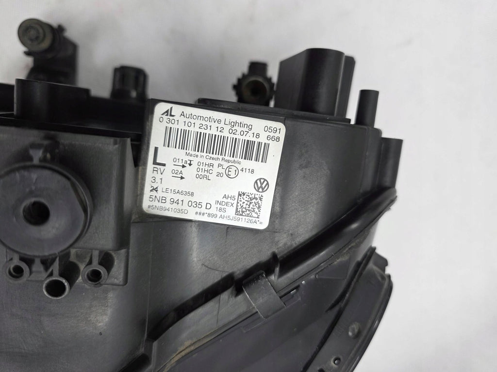 Frontscheinwerfer VW Tiguan 5NB941035D Links Scheinwerfer Headlight SCH8417022625if