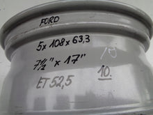 Laden Sie das Bild in den Galerie-Viewer, 1x Alufelge 17 Zoll 7.5&quot; 5x108 Ford Rim Wheel